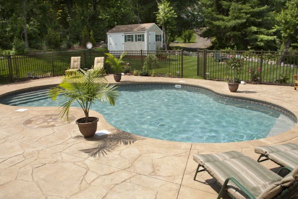 Concrete Pool Deck Repair in Monroe