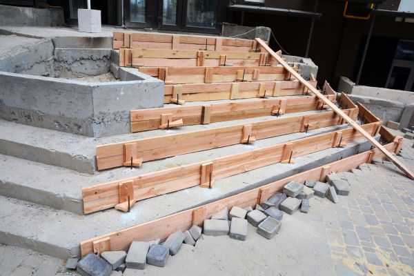 Cement Step Repair in Monroe